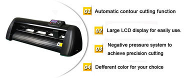 China Stiker Color Cutter Plotter Machine , RS232 Serial Port  Vinyl Sticker Cutter supplier