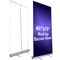 Commercial Roll Up Poster Stand Roll Up Banner Display 2M Height supplier