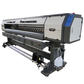 China Epson DX5 Print Head 1.8M Eco Solvent Printer For Vinyl / Perforate Window / Banner Printing supplier