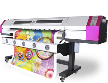 China Two DX5 Epson Solvent Printers , 1.8M 1440DPI Wall Paper Machine supplier