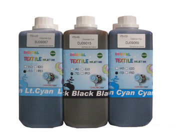 China Waterproof Dye Sublimation Digital Printing Ink For Roland / Mimaki / Mutoh Printer supplier