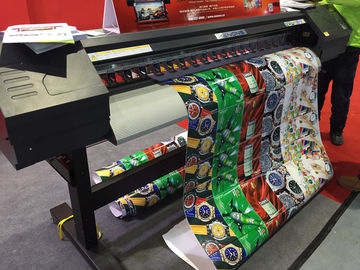 China 160cm Eco Solvent Printer Epson DX7 Print Head For Wall Paper Printing supplier