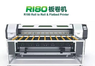 China UV hybird printer machine CMYK White color for PVC board printing supplier