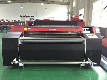 China Heavy Duty Dye Sublimation Fabric Printer With Fan Drying System supplier