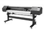 Black 6FT 1000ml Eco Solvent Printer With Leadshine DC Servo Motor supplier