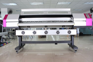 Two DX5 Epson Solvent Printers , 1.8M 1440DPI Wall Paper Machine supplier