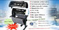 0.6M Servo Motor Cutter Plotter Machine , Steel Feed Roller Vinyl Sticker Plotter supplier